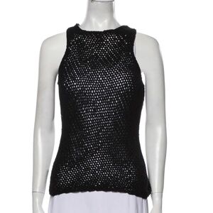 Vince Knitted Crew Neck Top Size: XS